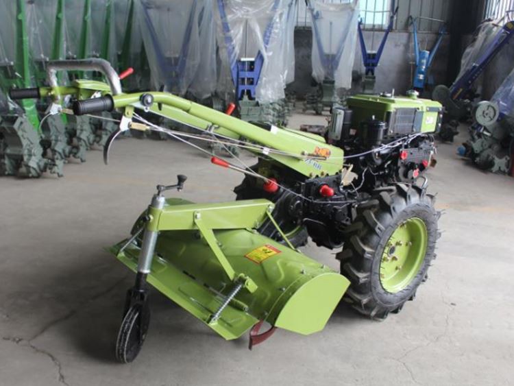 walking tractor flail mower
